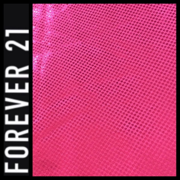 NWT BARBIE Pink Metallic Bodycon Mini Dress - Picture 6 of 6